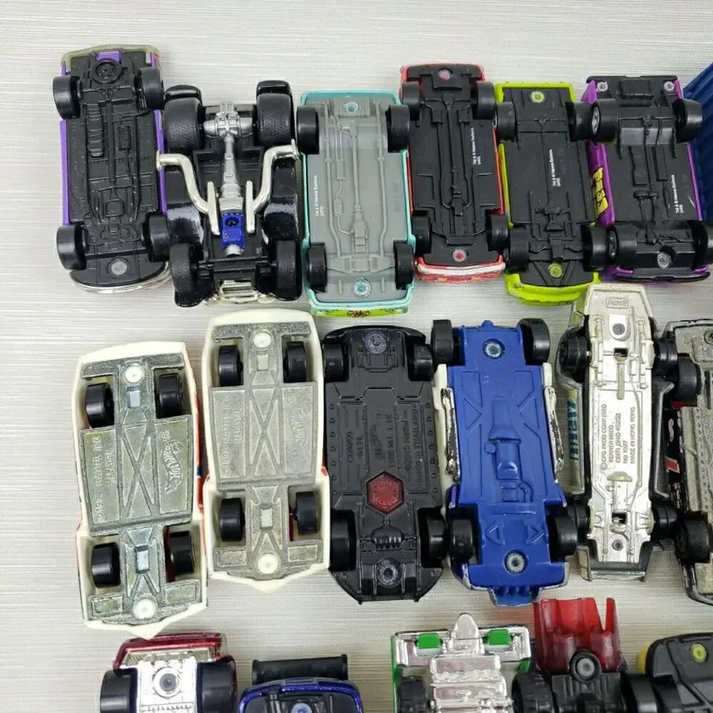 Mix Lot Die Cast 56 Cars Trucks Hot Wheels Golden Lensey Majorette Toy